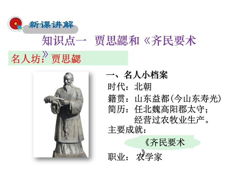 2021-2022学年度人教版七年级历史上册课件 4.20 魏晋南北朝时期的科技文化04