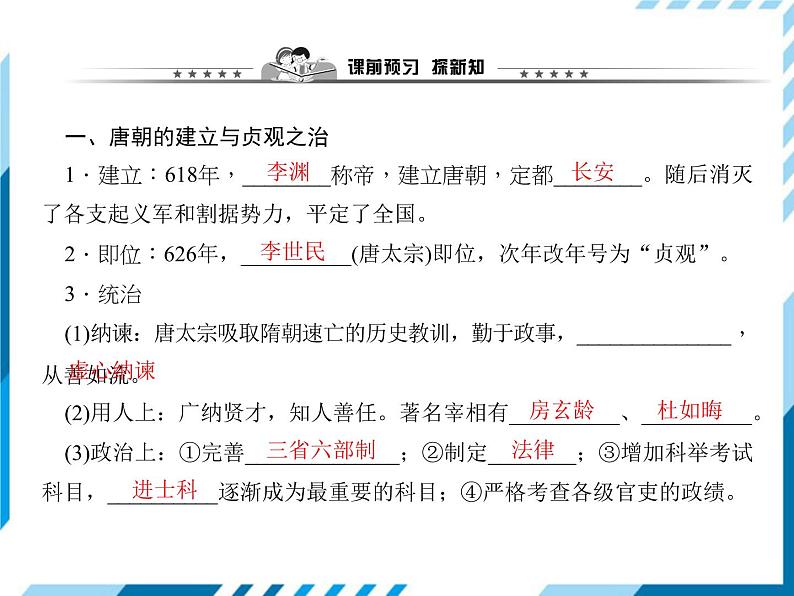 第02课　从“贞观之治”到“开元盛世” 习题课件第2页