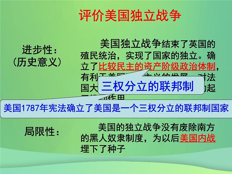 最新人教统编版九年级历史下册 第3课美国内战35张PPT课件PPT第3页