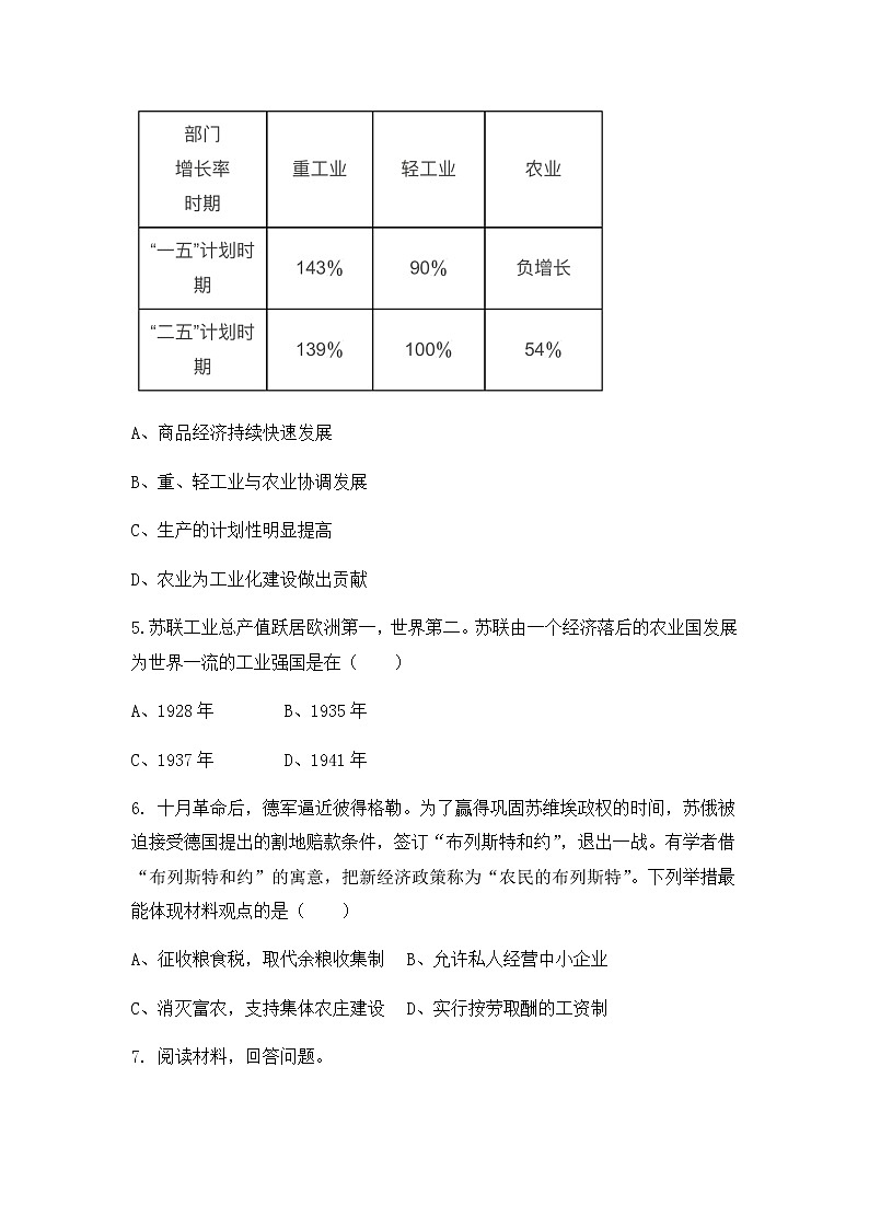 人教版九年级历史下册第9课《列宁与十月革命》课件PPT（送教案+练习）02