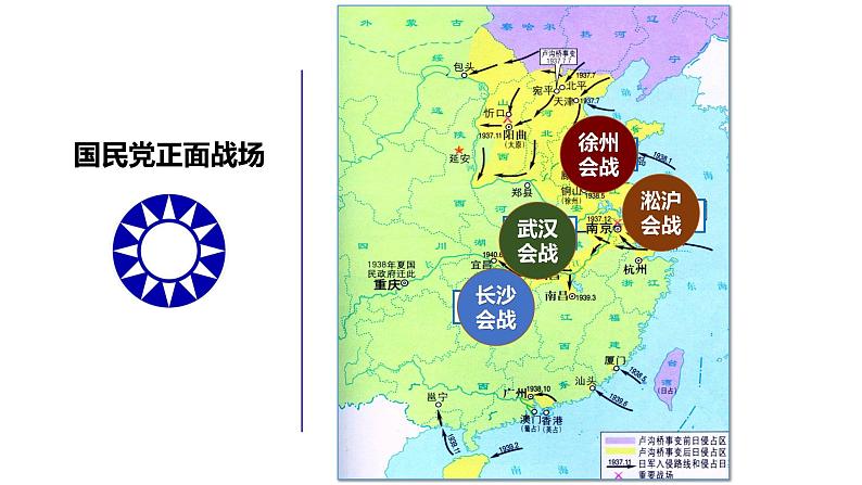 部编版八年级历史上册-第20课 正面战场的抗战   教学课件 + 视频素材05