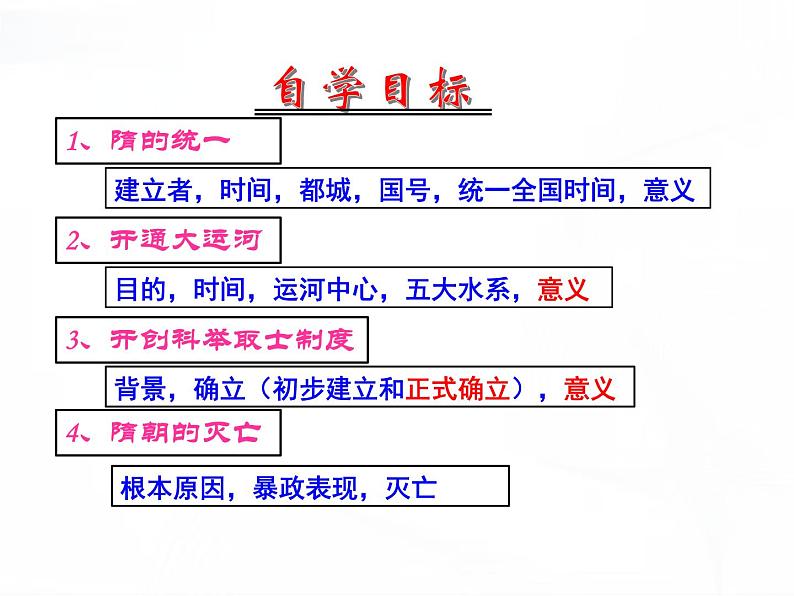 部编版历史七年级下册1.1隋朝的统一与灭亡 课件第2页