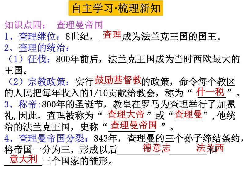 部编版九年级上册 历史 课件 7. 基督教的兴起和法兰克王国第8页