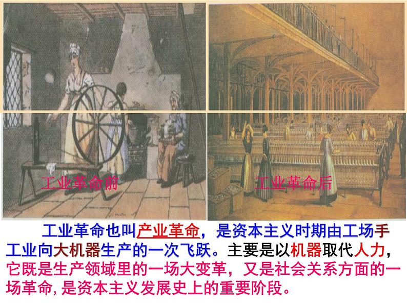 部编版九年级上册 历史 课件 20.  第一次工业革命03