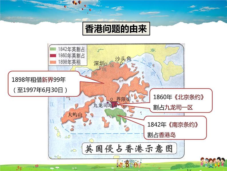 人教版历史八年级下册  第13课  香港和澳门的回归【课件+教案】05