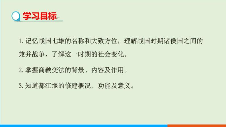 人教部编版历史七年级上册  7《战国时期的社会变化》课件02