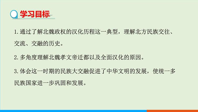 人教部编版历史七年级上册  19《北魏政治和北方民族大交融》课件第2页