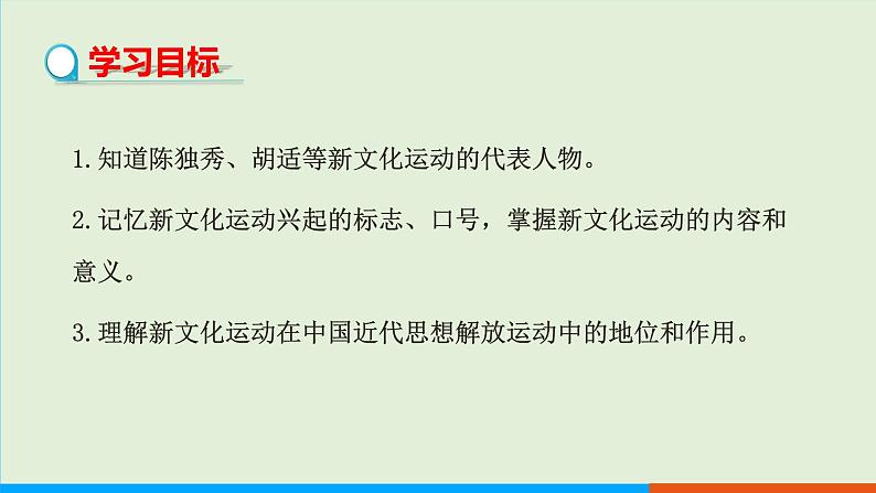 人教部编版历史八年级上册  12《新文化运动》课件02