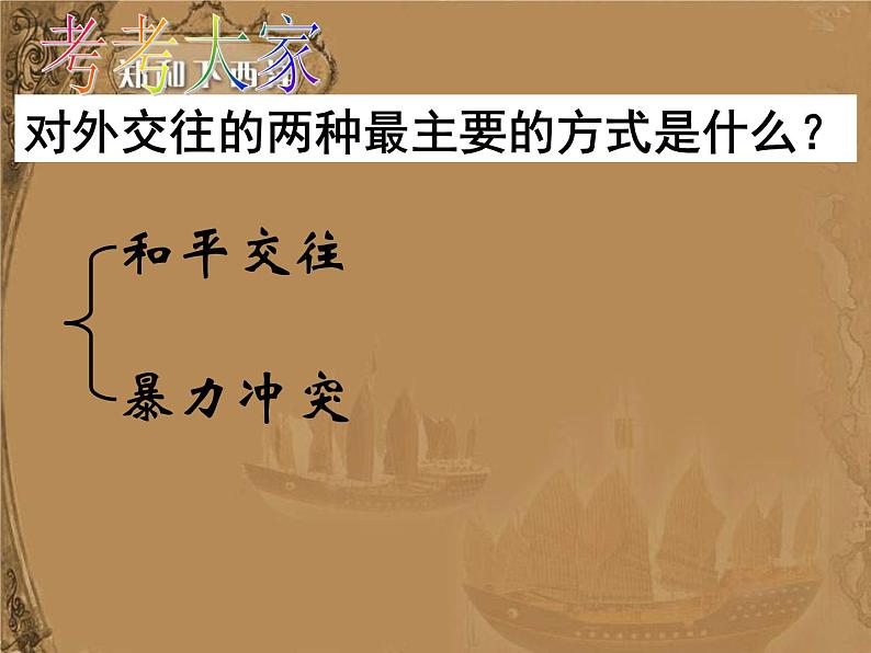 部编人教版七年级历史下册课件：第15课明的朝对外关系（28ppt） （共28张PPT）第2页