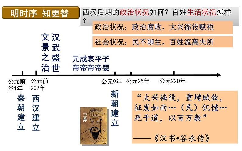 部编版七年级上册历史　第13课《东汉的兴衰》课件第2页