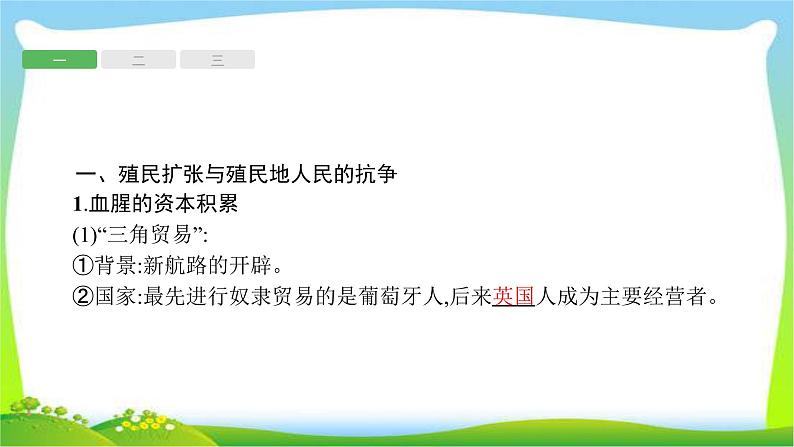 中考历史复习17殖民扩张、无产阶级的斗争和资产阶级统治的加强课件PPT第2页