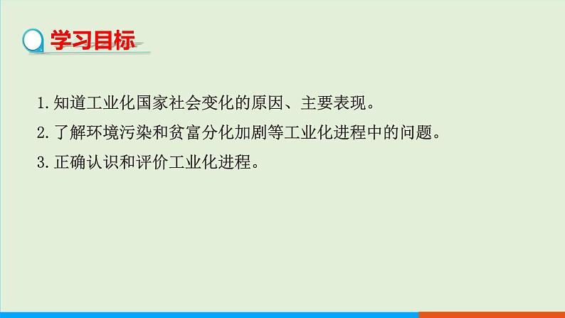 人教部编版历史 九年级下册  第6课 工业化国家的社会变化课件PPT02