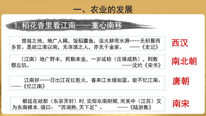 【教学课件】宋代经济的发展参考课件第3页