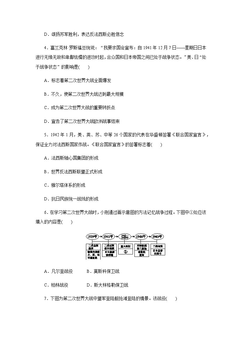 第15课 第二次世界大战（含视频）课件+练习+学案（部编版）02