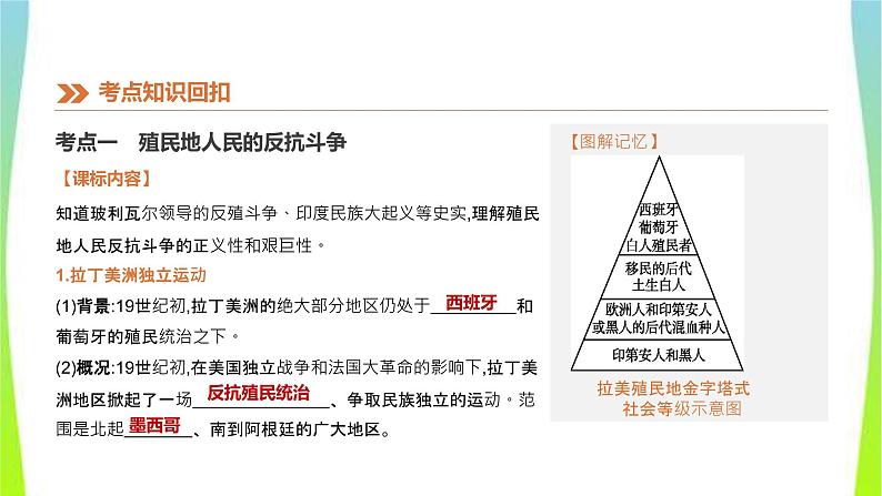 中考历史复习世界近代史22殖民地人民的反抗与资本主义制度的扩展课件PPT第4页