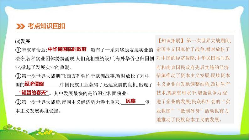 中考历史复习中国近代史12近代经济、社会生活与教育文化事业的发展课件PPT第6页