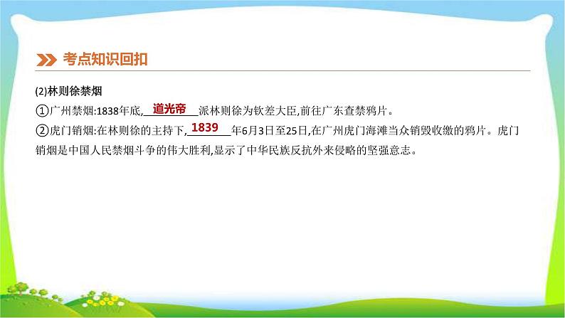 中考历史复习中国近代史8中国开始沦为半殖民地半封建社会、早期探索与民族危机的加剧　课件PPT第7页