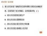 人教版七年级下册历史 第1单元 第2课　从“贞观之治”到“开元盛世” 习题课件