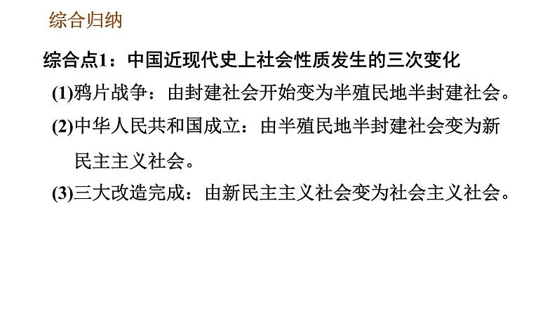 人教版八年级下册历史 第2单元 巩固强化复习 习题课件第8页