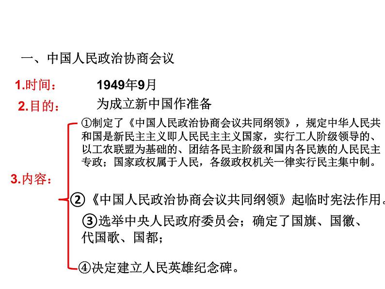 最新统编版历史八年级下册 第1课中华人民共和国成立(共26张PPT)第2页