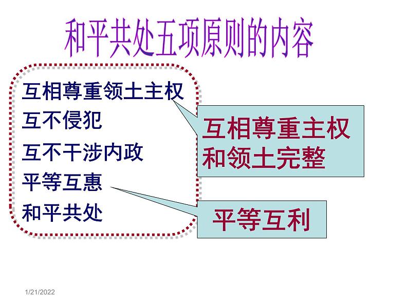 最新统编版历史八年级下册 第16课 独立自主的和平外交 课件（19张）07