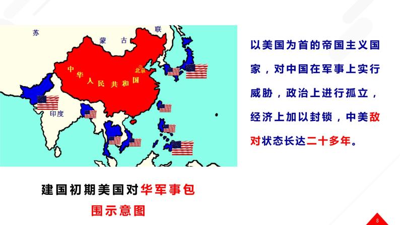 最新统编版历史八年级下册 第17课 外交事业的发展 课件（21张）08