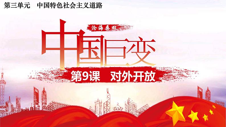 3.9 对外开放 课件-2020-2021学年初中历史部编版八年级下册（共33张）第3页