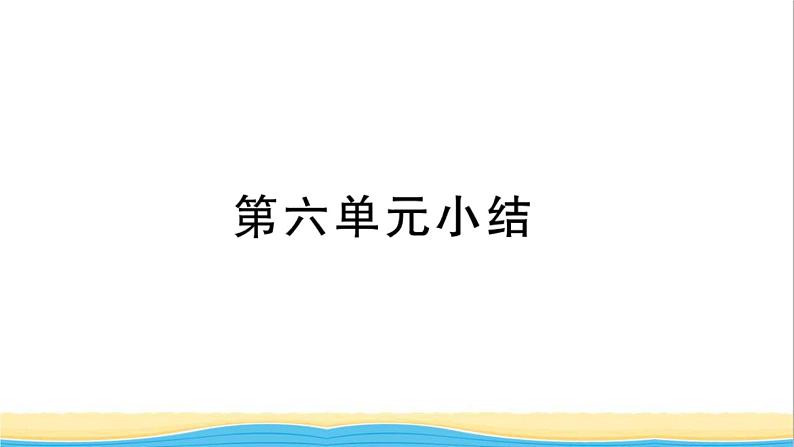 九年级历史上册第六单元资本主义制度的初步确立单元小结作业课件新人教版01