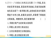 九年级历史上册第一单元古代亚非文明单元小结作业课件新人教版