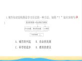 九年级历史上册第三单元封建时代的欧洲第9课中世纪城市和大学的兴起作业课件新人教版
