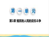 九年级历史下册第一单元殖民地人民的反抗与资本主义制度的扩展第1课殖民地人民的反抗斗争教学课件新人教版