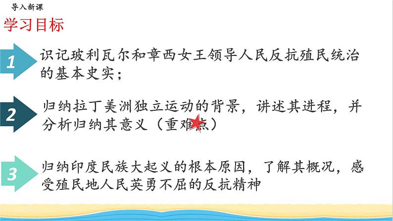 九年级历史下册第一单元殖民地人民的反抗与资本主义制度的扩展第1课殖民地人民的反抗斗争教学课件新人教版第3页