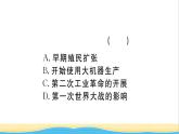 九年级历史下册专题四经济全球化作业课件新人教版