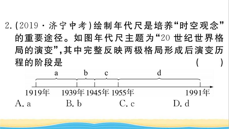 九年级历史下册第六单元走向和平发展的世界小结作业课件新人教版03