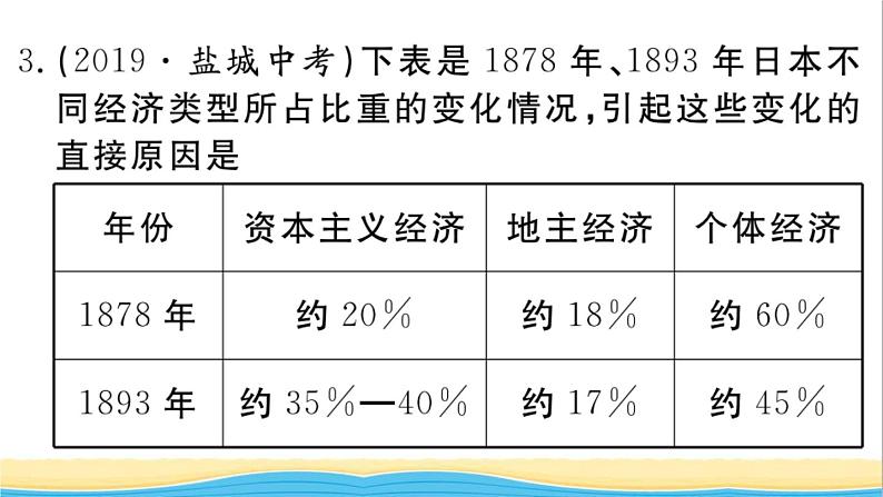 九年级历史下册第一单元殖民地人民的反抗与资本主义制度的扩展小结作业课件新人教版第4页