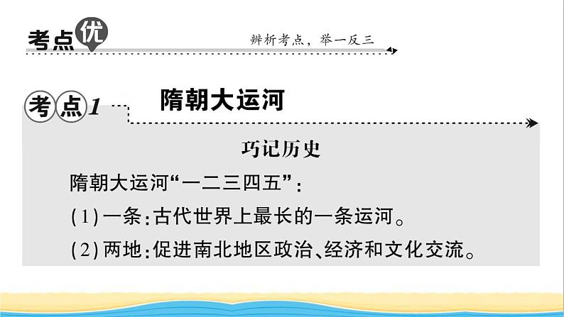 七年级历史下册第一单元隋唐时期：繁荣与开放的时代考点突破作业课件新人教版第3页