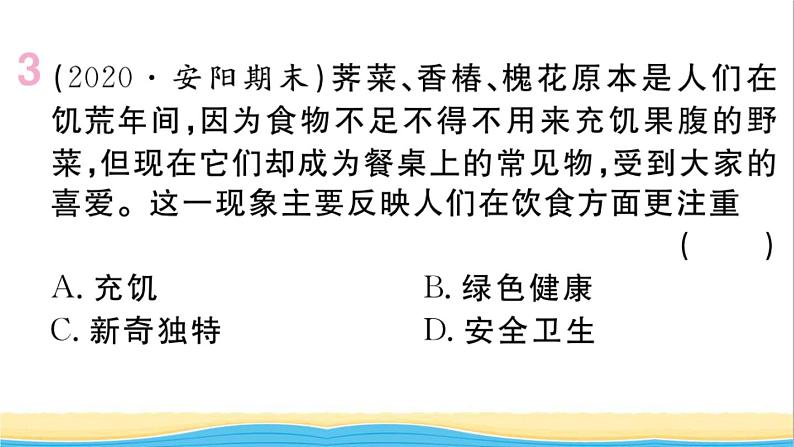 八年级历史下册第六单元科技文化与社会生活第19课社会生活的变迁作业课件新人教版04