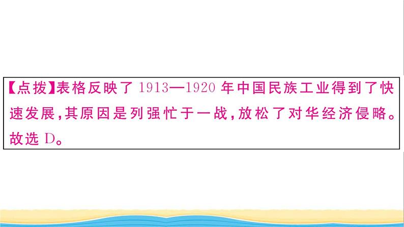 八年级历史上册第八单元近代经济社会生活与教育文化事业的发展第25课经济和社会生活的变化作业课件新人教版105