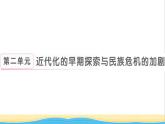 八年级历史上册第二单元近代化的早期探索与民族危机的加剧第4课洋务运动作业课件新人教版