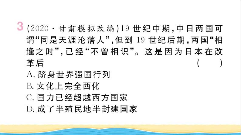 九年级历史下册第一单元殖民地人民的反抗与资本主义制度的扩展小结作业课件新人教版04