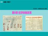 人教版八年级历史下册 3.8经济体制改革 课件
