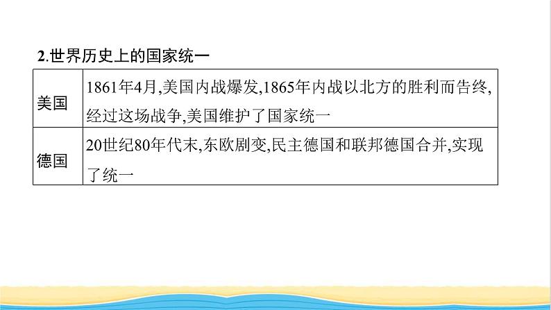 中考历史一轮复习专题三民族关系与国家统一课件第6页