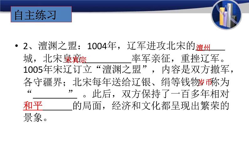 人教部编版七年级历史下册第7课 辽、西夏与北宋的并立课件03