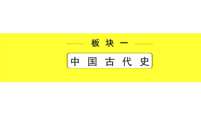 历史中考复习 1. 板块一　中国古代史 1. 第一单元　史前时期：中国境内早期人类与文明的起源 PPT课件01