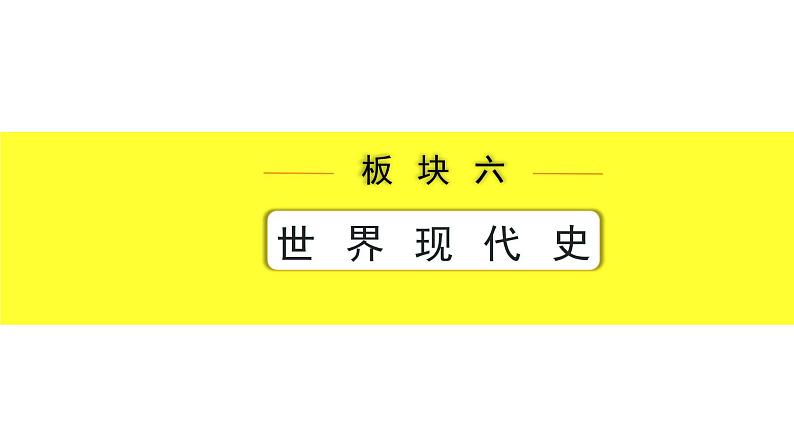 历史中考复习 6. 板块六　世界现代史 2. 第二单元  经济大危机和第二次世界大战 PPT课件01