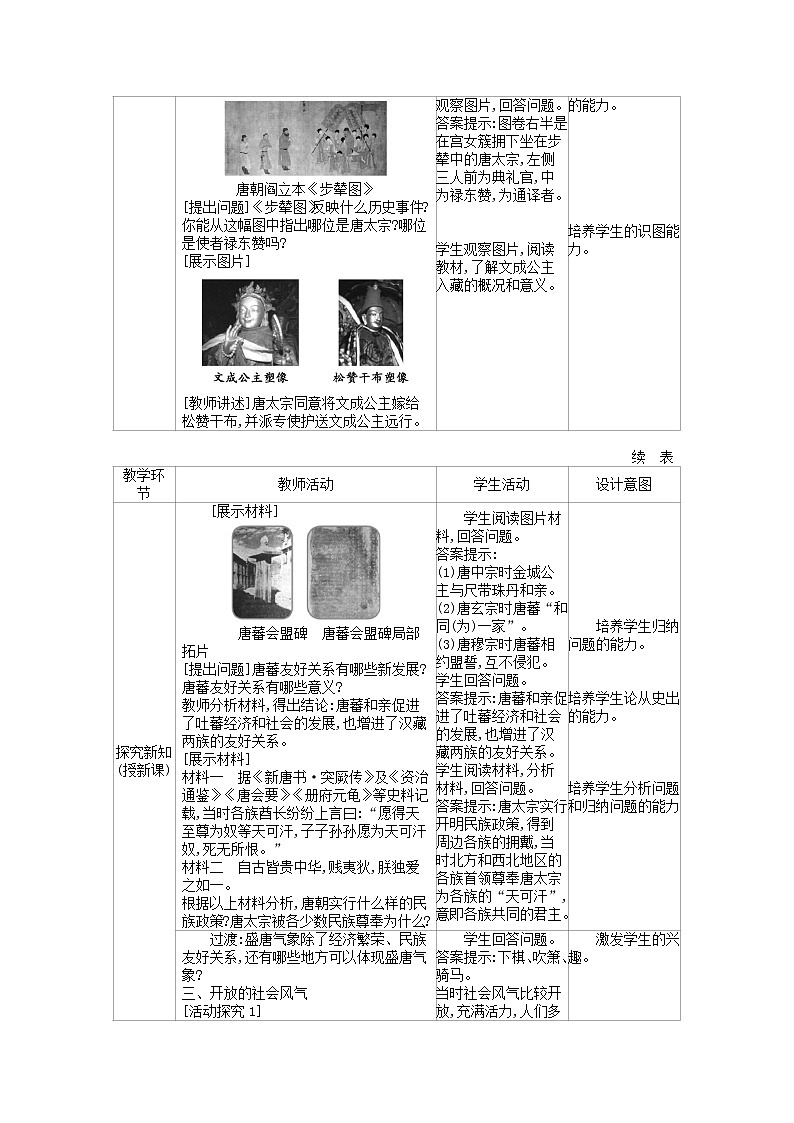 七年级历史下册第一单元隋唐时期繁荣与开放的时代第3课盛唐气象教学设计2新人教版课件PPT03