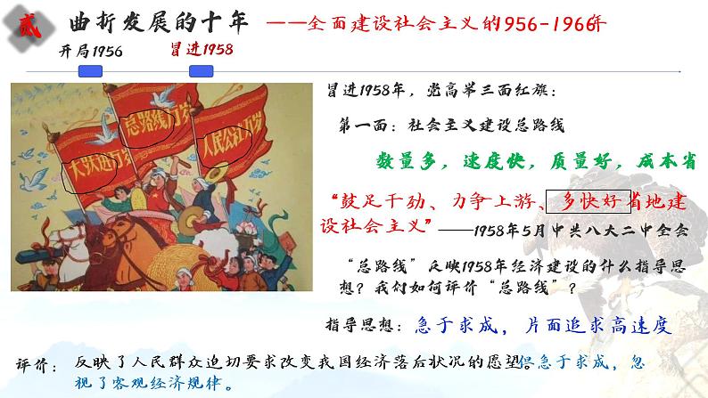 2.6艰辛探索与建设成就课件2021-2022学年部编版历史八年级下册08