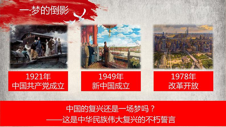 11为实现中国梦而努力奋斗课件2021-2022学年八年级部编版历史下册第6页