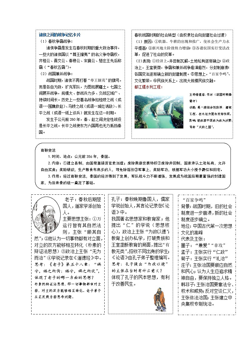 考点02 夏商周时期（解析版）-2022年历史中考一轮过关讲练（部编版）学案第2页