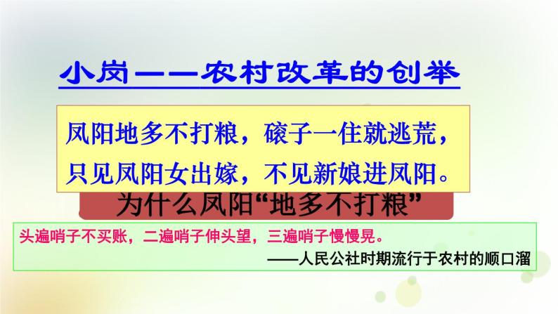 第三单元《中国特色社会主义道路》人教版初中历史八下课件PPT+教案04